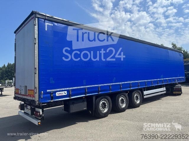Auflieger mit Pritsche & Plane Schmitz Cargobull Semitrailer Curtainsider Standard gebraucht