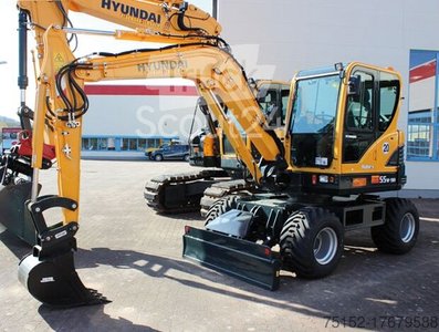 Mobilbagger Hyundai R 55W-9A   Neu  Demo Eltmann neu