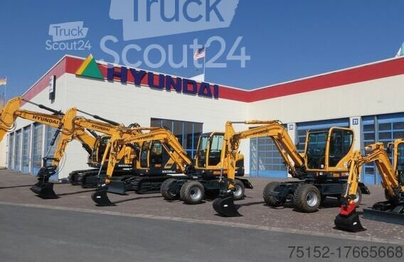 Mobilbagger Hyundai R 55W-9A Stage V MP Hyundai R 55W-9A  Stage V  MP Dettelbach gebraucht