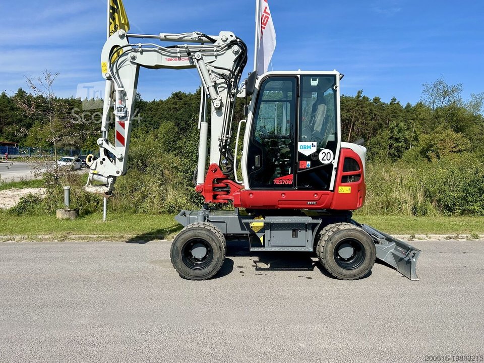Mobilbagger Takeuchi TB 370W CV V3 gebraucht