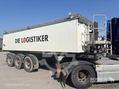 Langendorf Semitrailer Tipper Alu-square sided body 24m³