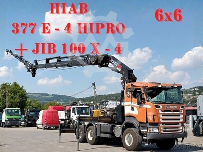 SCANIA R 420*Sattelzugmaschine + KRAN/FUNK * 6x6