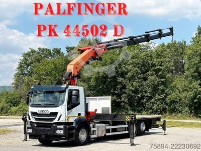 IVECO Stralis 460 PRITSCHE 6,65m +KRAN +FUNK