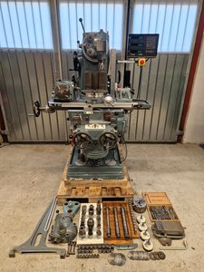 Schaublin 51 Fräsmaschine mit umfangreichem Zubehör