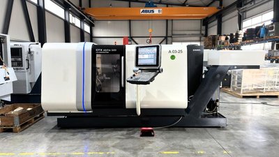 CNC Drehmaschine DMG Alpha CTX 500 Y- Achse aus Lehrwerkstatt