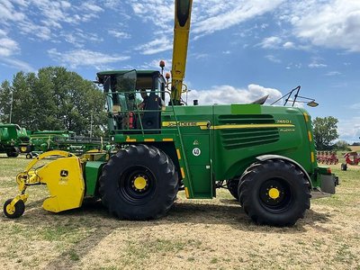 John Deere 7450i ProDrive mit Kemper 375 und PU 630C