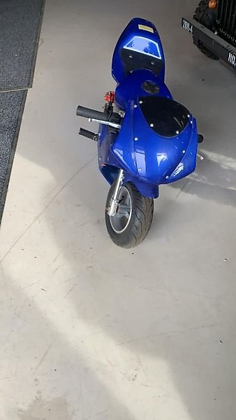 Kopf MINI Bike - BLAU 50 ccm
