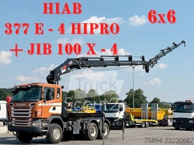 Autokran SCANIA R 420*Sattelzugmaschine + KRAN/FUNK * 6x6 gebraucht