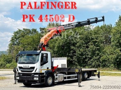 Autokran IVECO Stralis 460 PRITSCHE 6,65m +KRAN +FUNK gebraucht