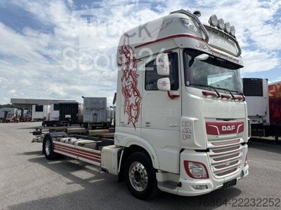 Wechselfahrgestell LKW DAF XF 480 FA BDF SSC EURO 6, BäR CARGOLIFT FALT, RETARDER gebraucht