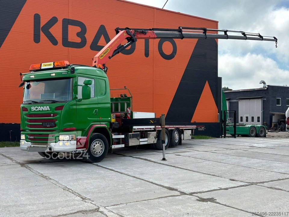 Offener Körper Scania G 450 6x2*4 PK 22002 / PLATFORM L=7196 mm gebraucht