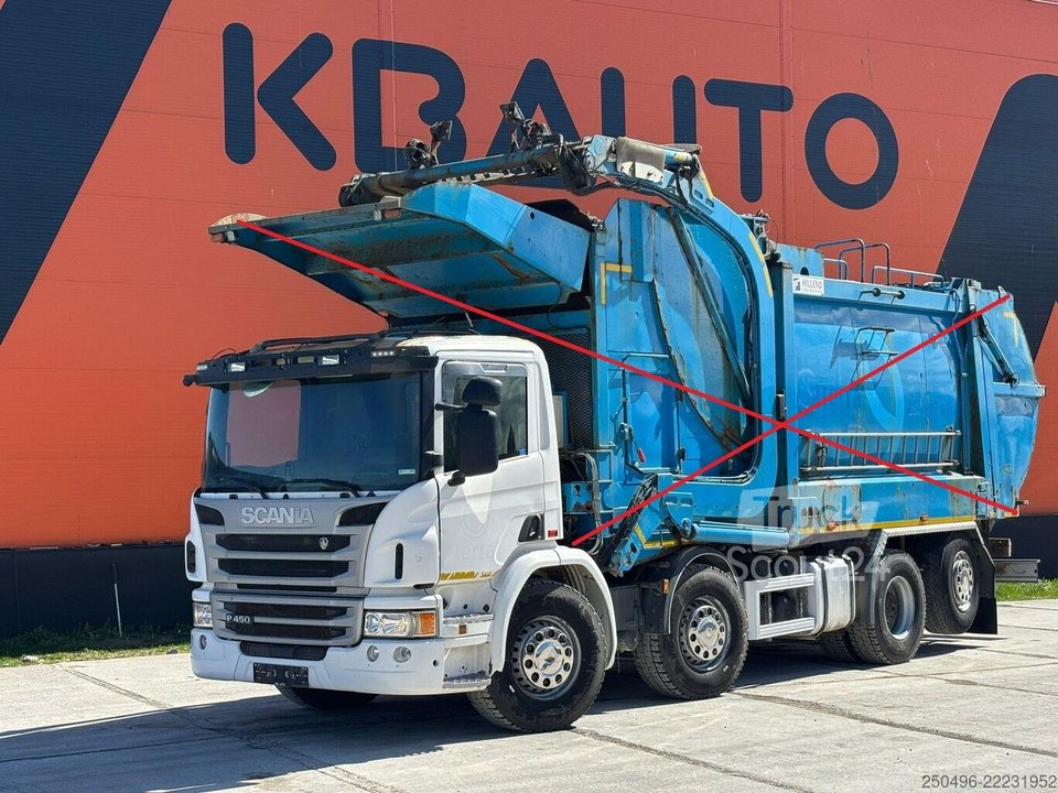Chassis-Fahrerhaus Scania P 450 8x2*6 FOR SALE AS CHASSIS gebraucht