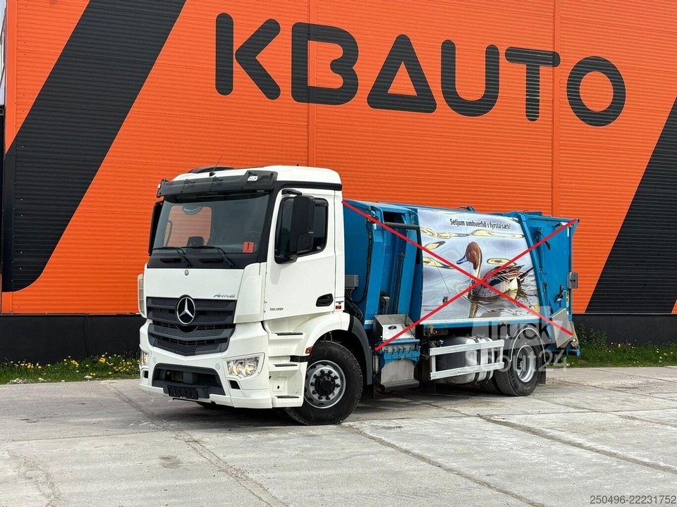 Chassis-Fahrerhaus Mercedes-Benz Antos 1636 4x4 HYDRODRIVE FOR SALE AS CHASSIS gebraucht