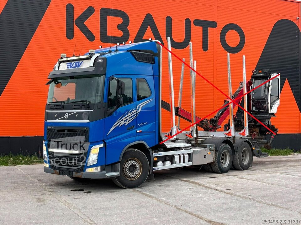 Chassis-Fahrerhaus Volvo FH 540 6x4 FOR SALE AS CHASSIS gebraucht