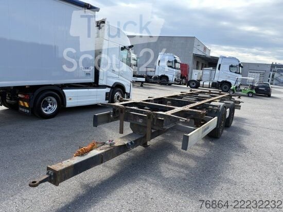 Anhänger-Wechselfahrgestell KRONE ZZ/DC07 TANDEM-LAFETTE, STANDARD,   BPW-ACHSEN, HECKABSTüTZUNG gebraucht