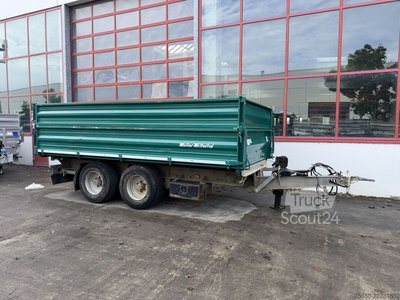 Dreiseitenkipper Anhänger Müller Mitteltal KA-TA-R 13,5  13,5 t Tandemkipper- Tieflader Aufsatzbordwände Breitbereift ge