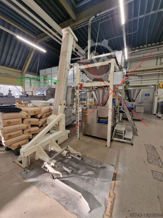 Diosna Kippmaschine für Schüssel