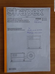Operation Buttons STRAPEX minimat