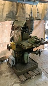 WMW UMF Ruhla FUW Typ 59 Fräsmaschine Werkzeugfräsmaschine Fräse