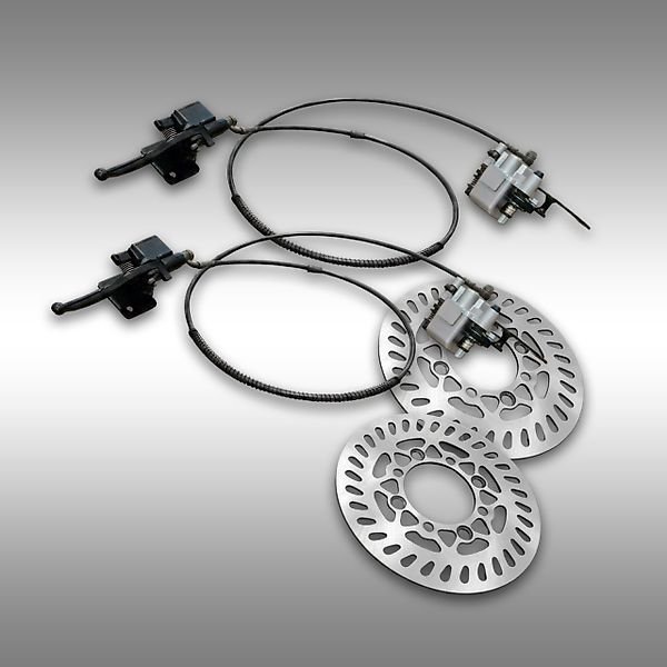 _ Hydraulische Scheibenbremsen Set für Jansen MGT-600 | Links & Rechts