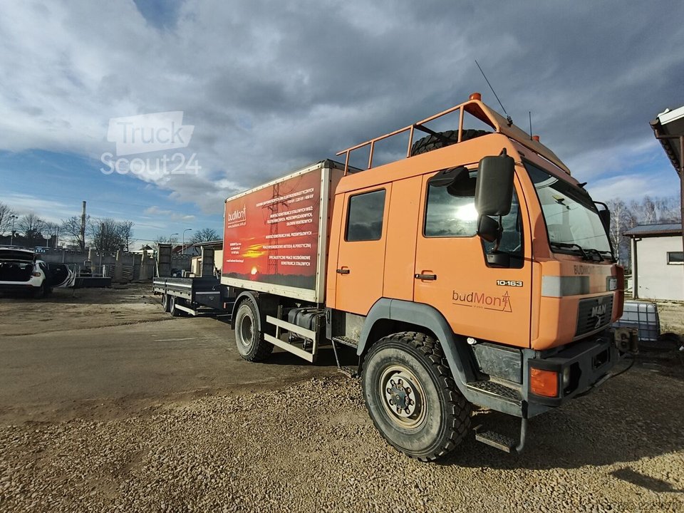 4x4 LKW mit Doppelkabine MAN 10.163 gebraucht