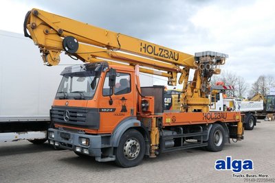 Autokran MERCEDES-BENZ 1824 4x2, Effer 39000BL 2S, 29m, Funk, Seilwinde gebraucht