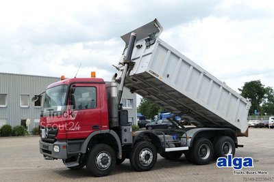 Kipper LKW MERCEDES-BENZ 4141 Actros 8x6, 293tkm, klima, Blatt, Schalter gebraucht