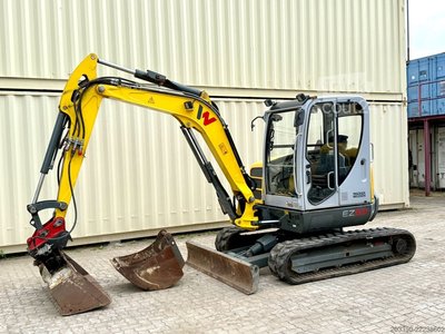 Minibagger WACKER EZ53 / 2017 BJ / 1.254 H / MS08 gebraucht