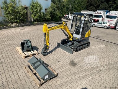 Kettenbagger WACKER NeusonET24 MS03 Powertilt Lasthaken 2xTL, 1x GRs neu