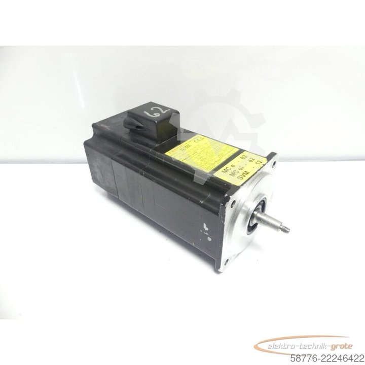 Fanuc A06B-0373-B175 AC Servo Motor SN: C981F1602 ohne Drehgeber / Pulsecoder
