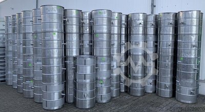  Edelstahlfass Behälter Fass