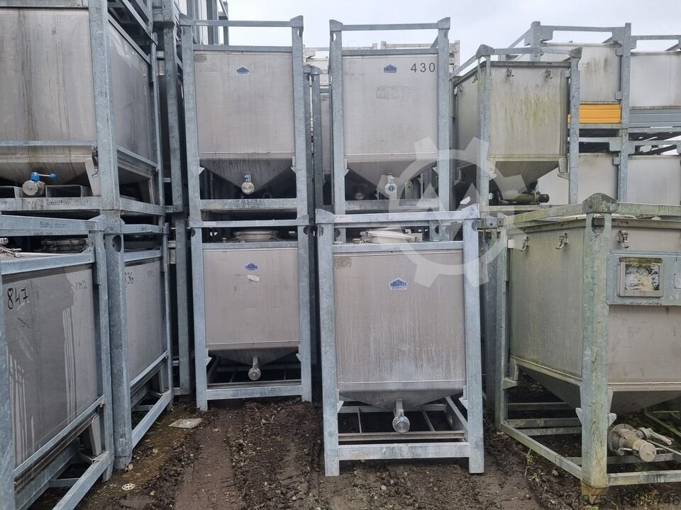 Waldner Edelstahlbehälter /Transportcontainer