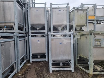 Waldner Edelstahlbehälter /Transportcontainer