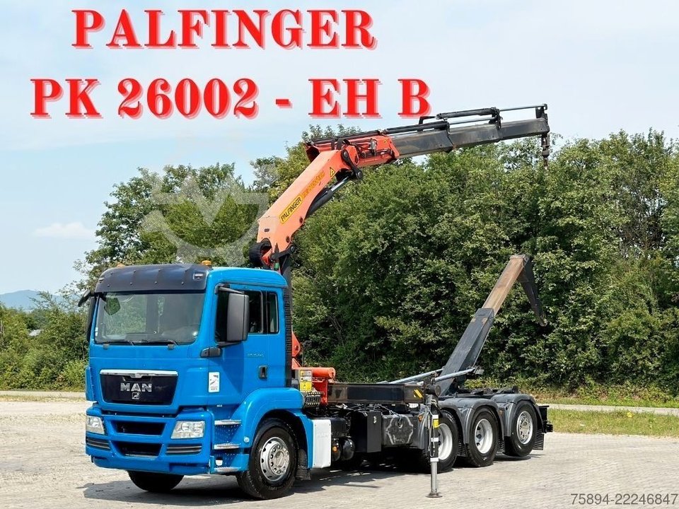 MAN TGS 35.440 * ABROLLKIPPER *PK 26002-EH B * 8x4