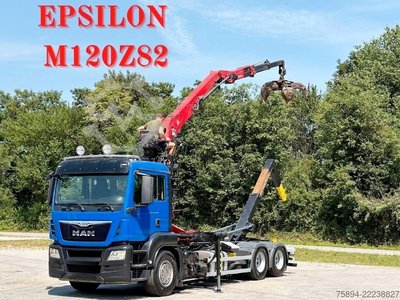 MAN TGS 26.440 *Abrollkipper + EPSILON M120Z82*6x4