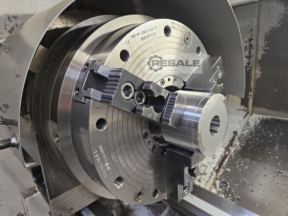 Three-Jaw Power Clamping Chuck SMW Autoblok BB-N-400-140-3