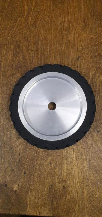 Kontaktrad Bandschleifmaschine