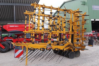 AGRISEM Turbomulch Extra 6 m Strohstriegel mit Schneidscheiben Ø 400 mm Vorführmaschine