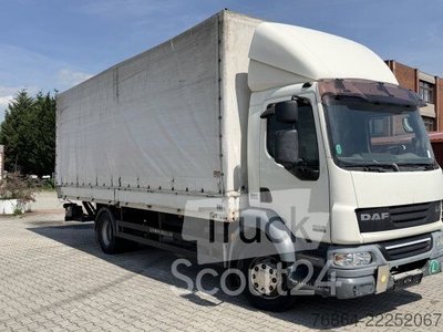 LKW mit Pritsche & Plane DAF LF55 220 EURO 4 gebraucht