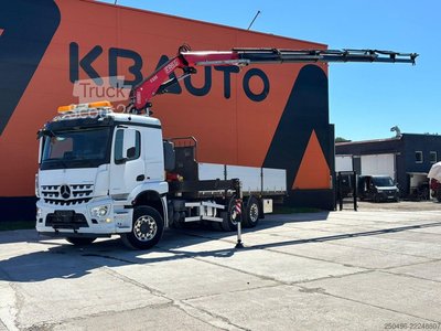 Offener Körper Mercedes-Benz Arocs 2532 6x2*4 FASSI F235A.2.26 / PLATFORM L=... gebraucht