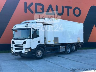 Transport mit Kühl-/Gefriergeräten Scania P 500 6x2*4 CARRIER / BOX L=7702 mm / BDF CONTA... gebraucht