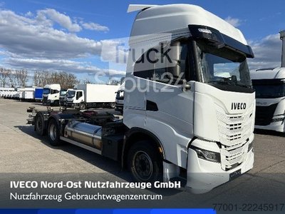 Wechselfahrgestell LKW IVECO AS260S46Y/FS CM 2LNG / 7,15 - 7,45 BDF gebraucht