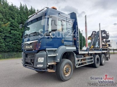 Holztransporter LKW MAN TGS 33.480 BB 6x6  Holztransporter gebraucht