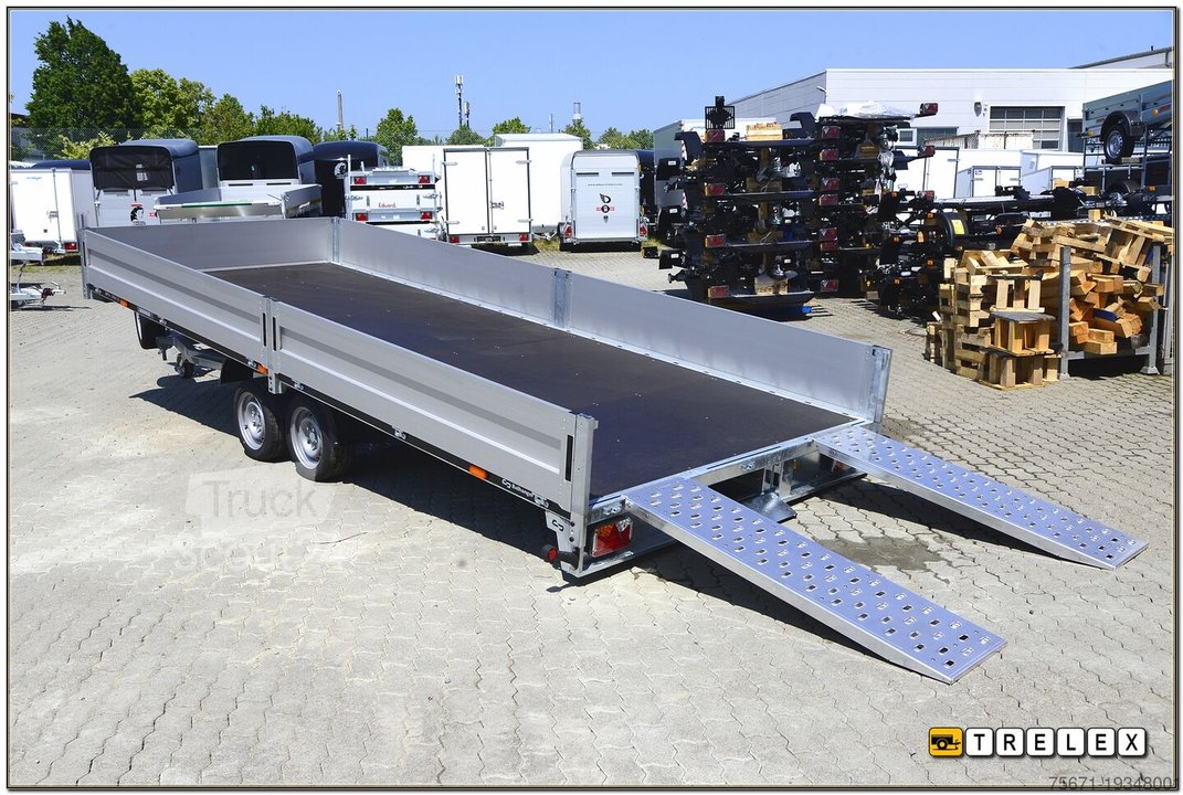Autotransporter Anhänger Balhanger Opti Plus A 3555 Kipplader Bordwände neu