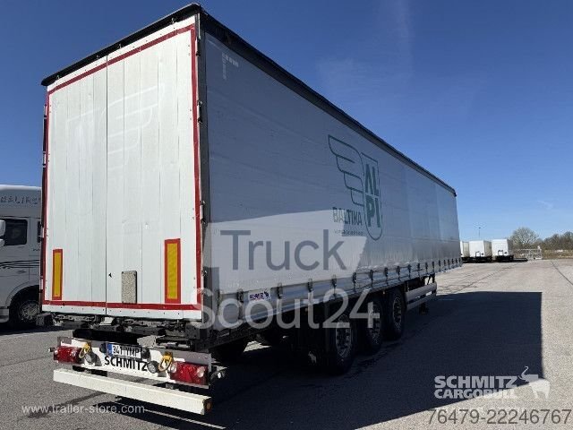 Auflieger mit Pritsche & Plane Schmitz Cargobull Curtainsider Standard gebraucht