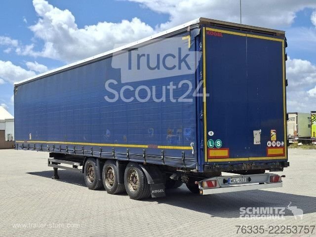 Auflieger mit Pritsche & Plane Kögel Curtainsider Mega gebraucht