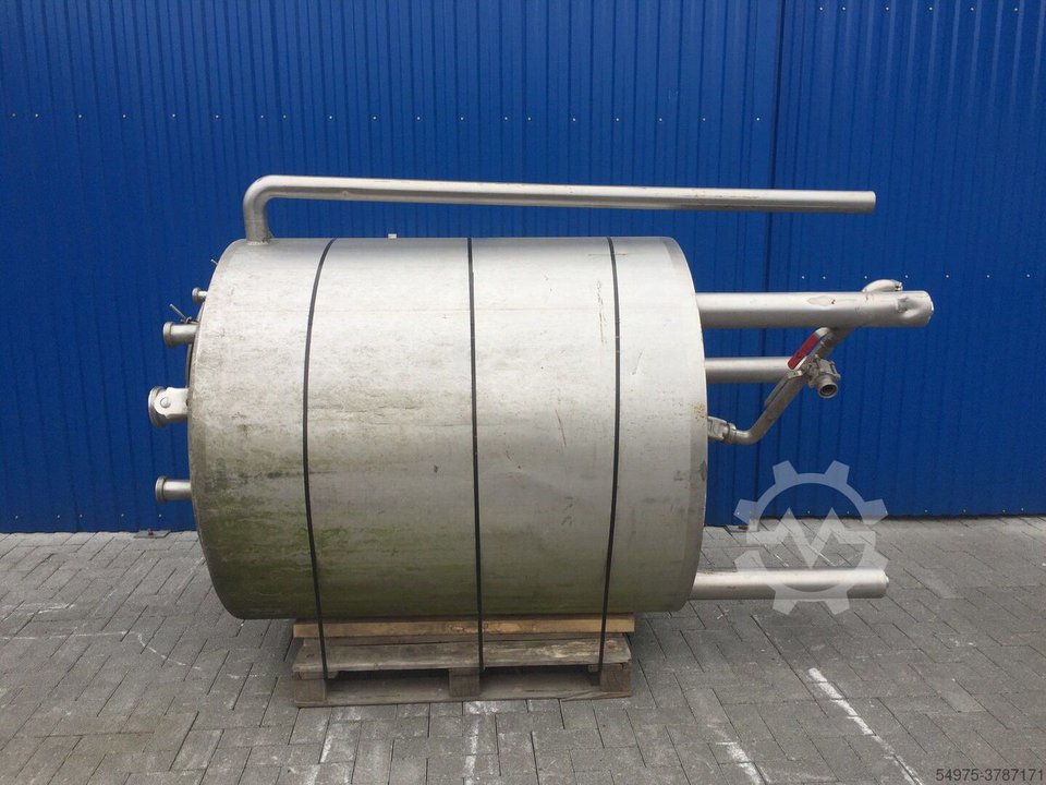 Prominox Tank isolierter Edelstahl Lagertank