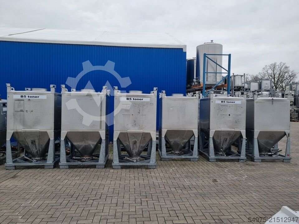 ucon 1850L Silo Eldestahlbehälter Tank