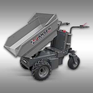 Jansen Motorschubkarre Jansen MSK-500pro,1000 W Elektromotor, Minidumper