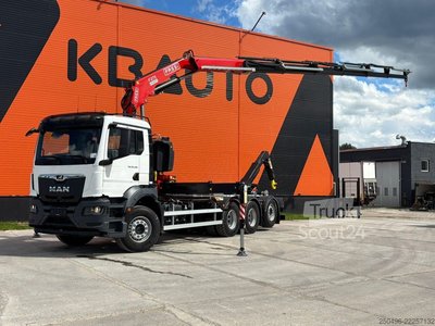 Hakenarmsystem MAN TGS 35.480 8x4*4 FASSI F275 / HYVALIFT 26 ton /... neu